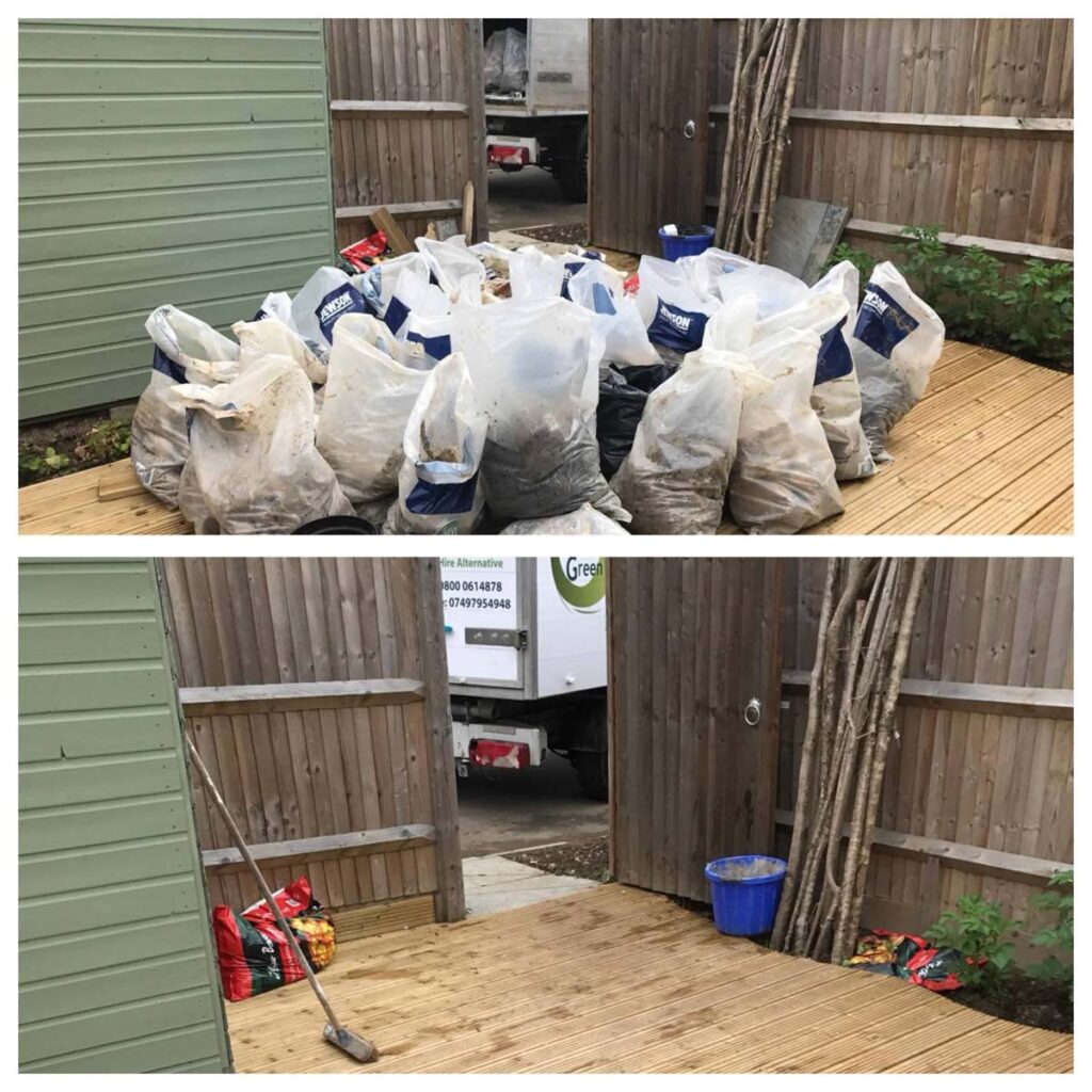 clearance and removals for gardens