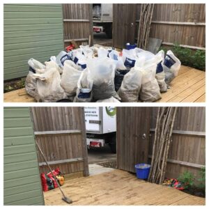 clearance and removals for gardens