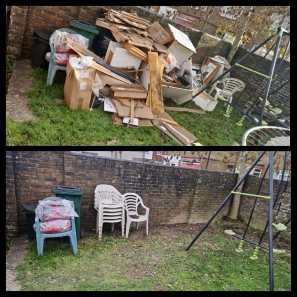 rubbish clearances Crawley gardens
